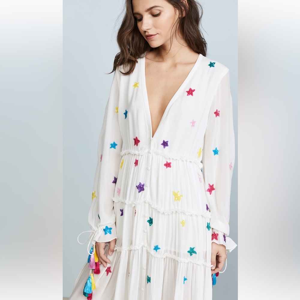 NWT Rococo Sand Stellar lined Dress coverup size Small - Picture 9 of 9